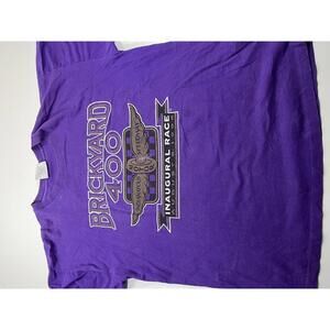 Brickyard 400 Indianapolis Speedway Race T-Shirt XL Purple